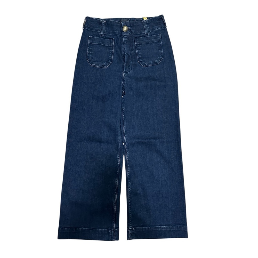 MAEVE BY ANTHROPOLOGIE Women’s The Colette Dark Wash Wide Leg Jeans Size 28